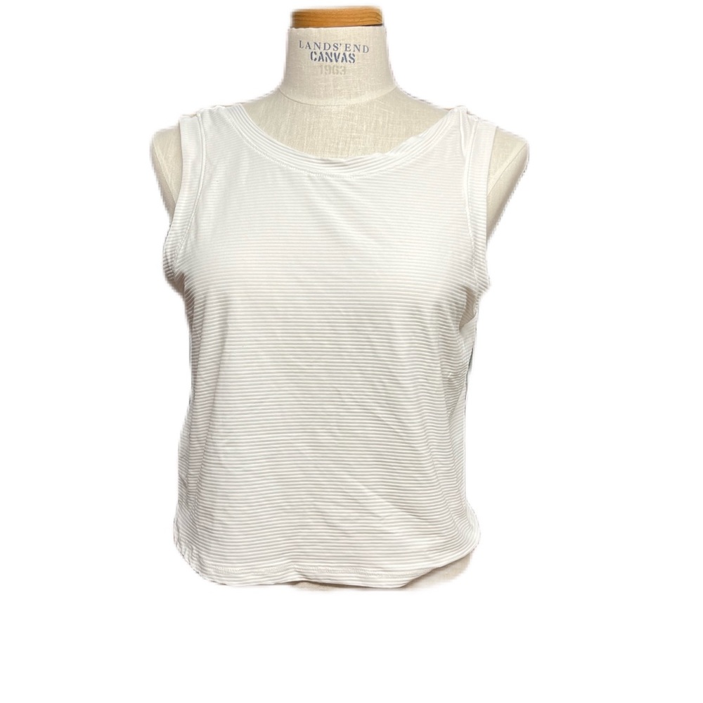 NWT Calia white sleeveless workout top.